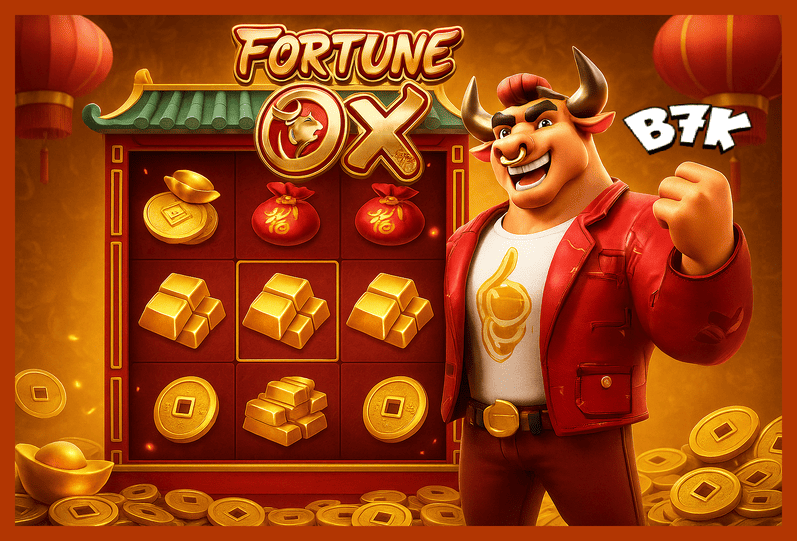 Fortune Ox no B7K - Aposte Agora e Reivindique Seus Ganhos