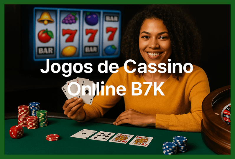 Jogos de cassino online inovadores e emocionantes na B7K